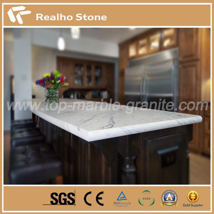  Bianco Cararra White Marble Island Tops