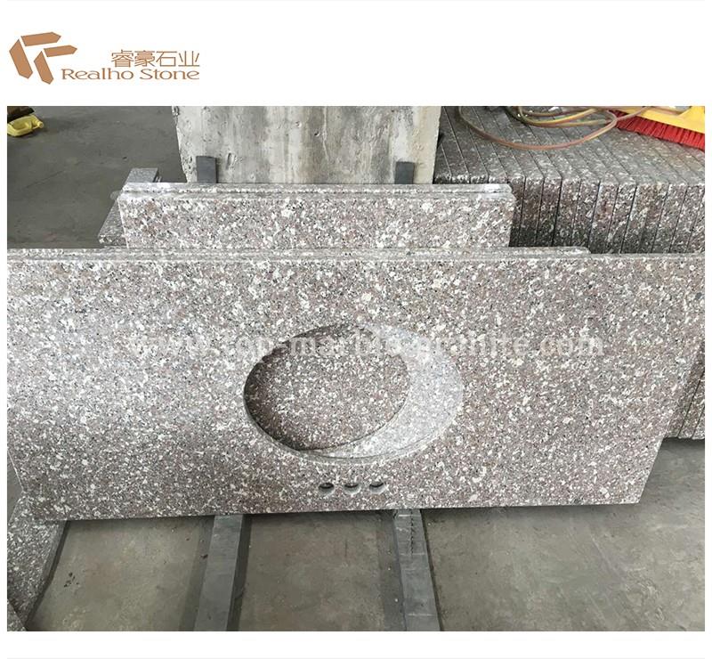 Chinese Pink Granite G648 Bathroom Vanity Tops