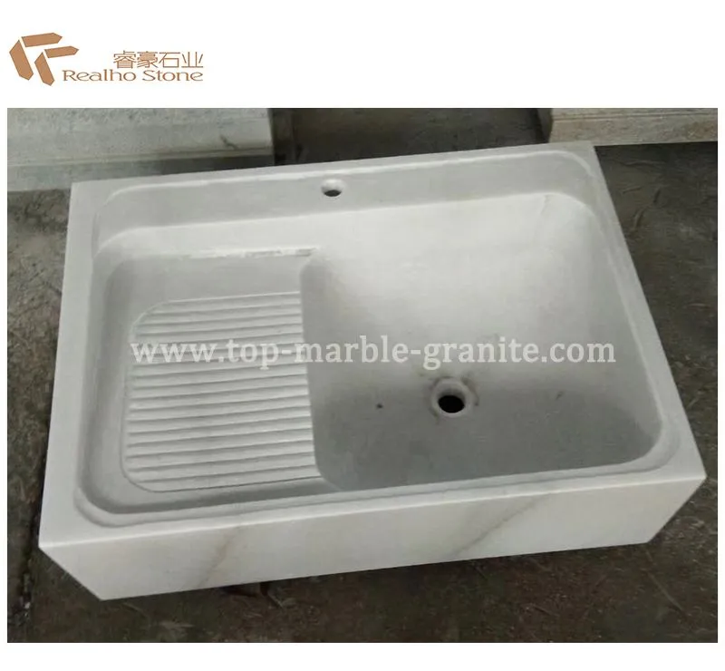 white Marble Integrated Laundry Washing Tub white Marble Integrated Laundry Washing Tub