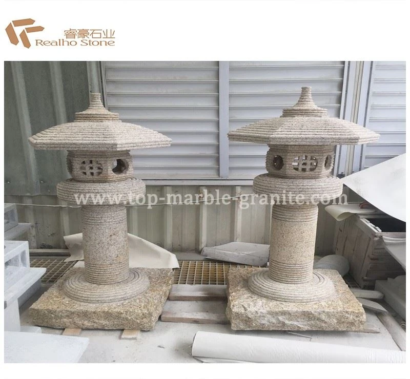 Yellow Granite Lanterns