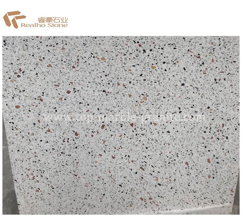 terrazzo white tile