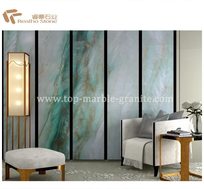 backlit onyx wall panels