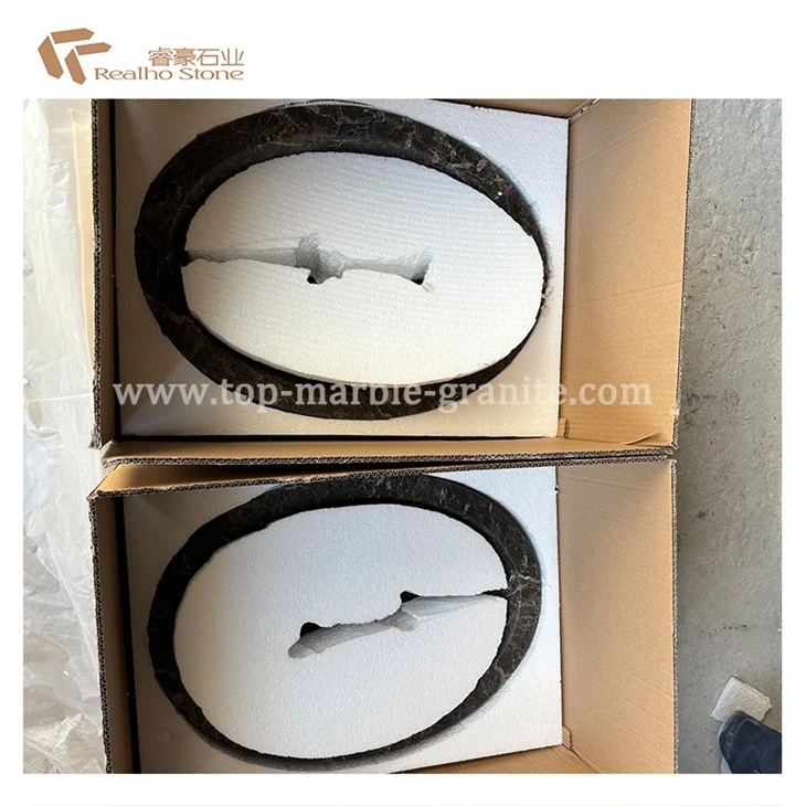 black marble bathroom sink