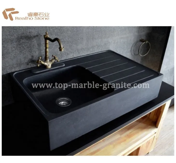 Integrated Marble Laundry Tub With Washing Board
