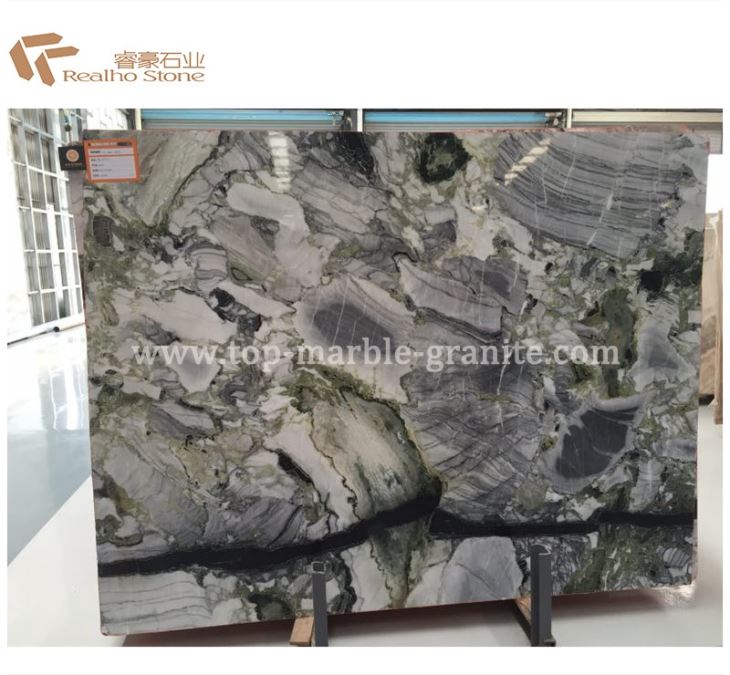 Jade Green Colors Cold Emerald Marble Slab