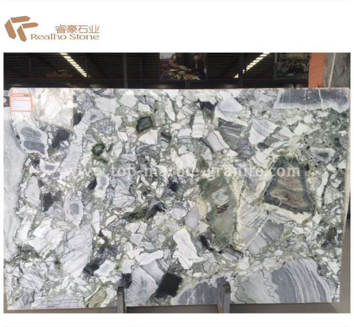 Jade Green Colors Cold Emerald Marble Slab