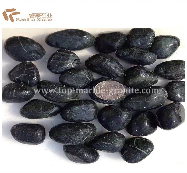 Black pebbles