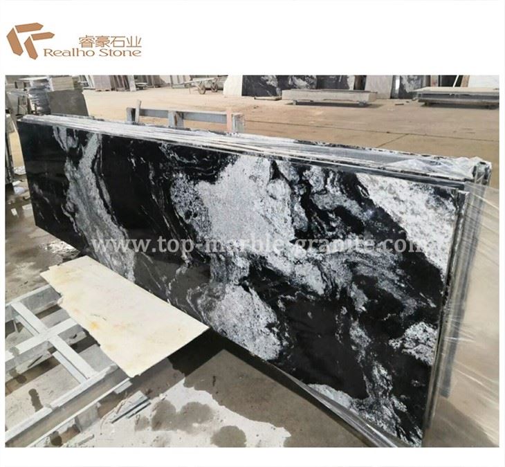 Cosmic Black Granite Countertops