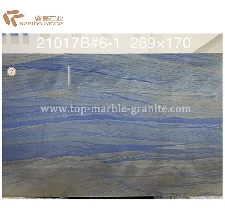 Blue Sky Quartzite Slab Polished