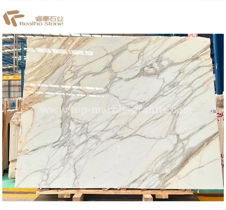 Calacatta Gold marble slab