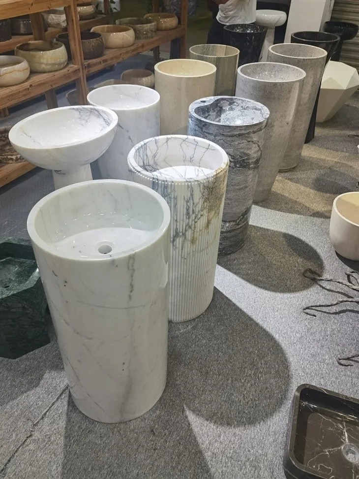 Stone Pedestal Basin